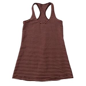Lululemon Womens Tank Top Sz 6 Cool Racerback Tank Bordeaux Drama Burgundy Run